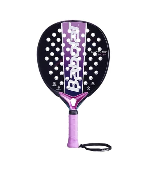 Babolat Stima Vita padel racket — round shape