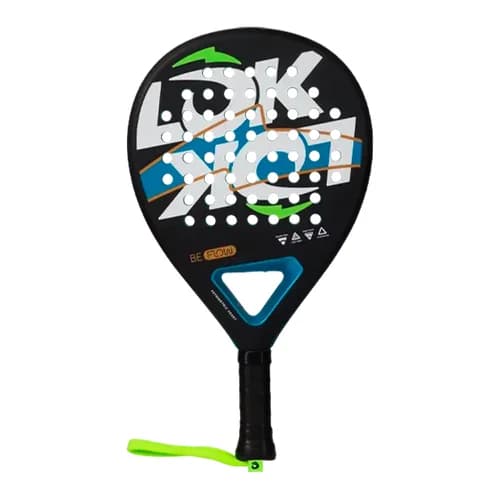 Lok Be Flow padel racket — round shape