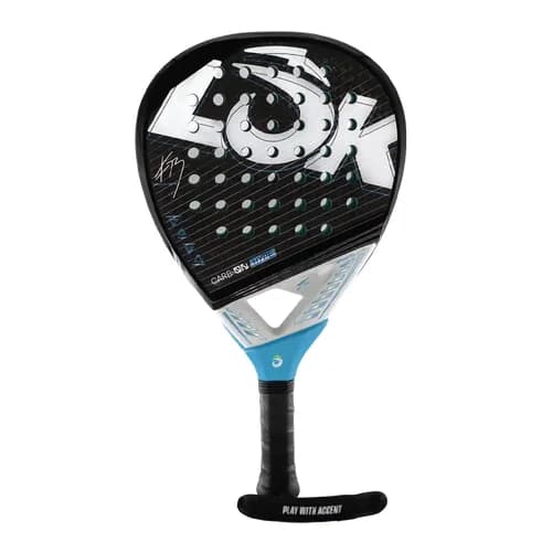 Lok Carb-on Hype FDB padel racket — round shape