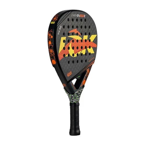 Lok Carbon Hype 2 padel racket — round shape