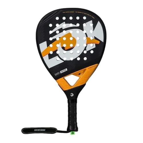 Lok Easy Hype padel racket — round shape
