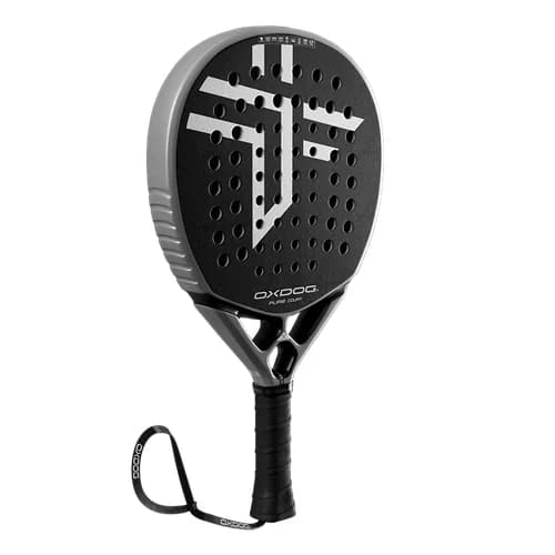 Oxdog Pure Court padel racket — round shape