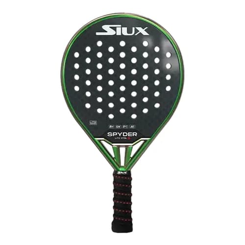 Siux Spyder Lite Ctrl 3 padel racket — round shape