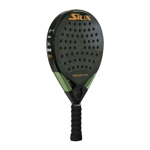 Siux Siux Trilogy Pro 5 padel racket — round shape
