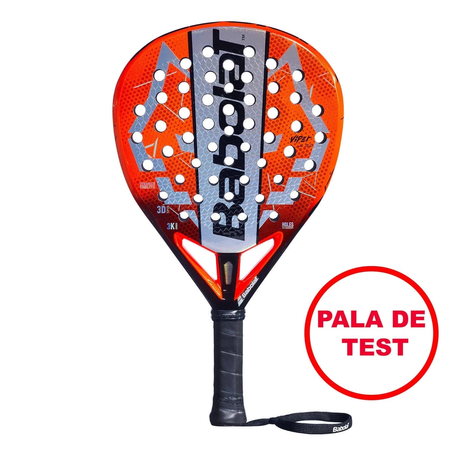 Test Babolat Viper Juan Lebron 3 0 padel racket — diamond shape
