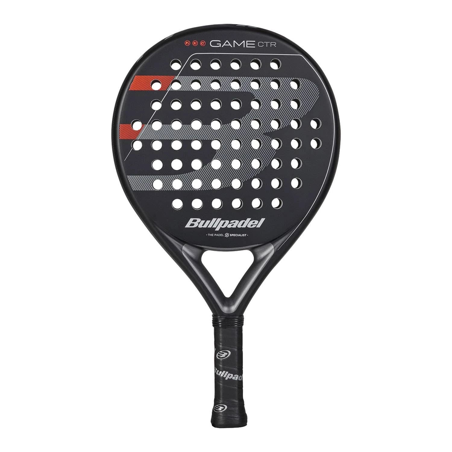 Bullpadel Game Ctr 005 padel racket — round shape