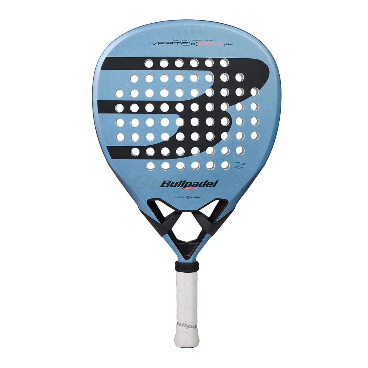 Bullpadel Vertex Jr Girl 26 padel racket — round shape