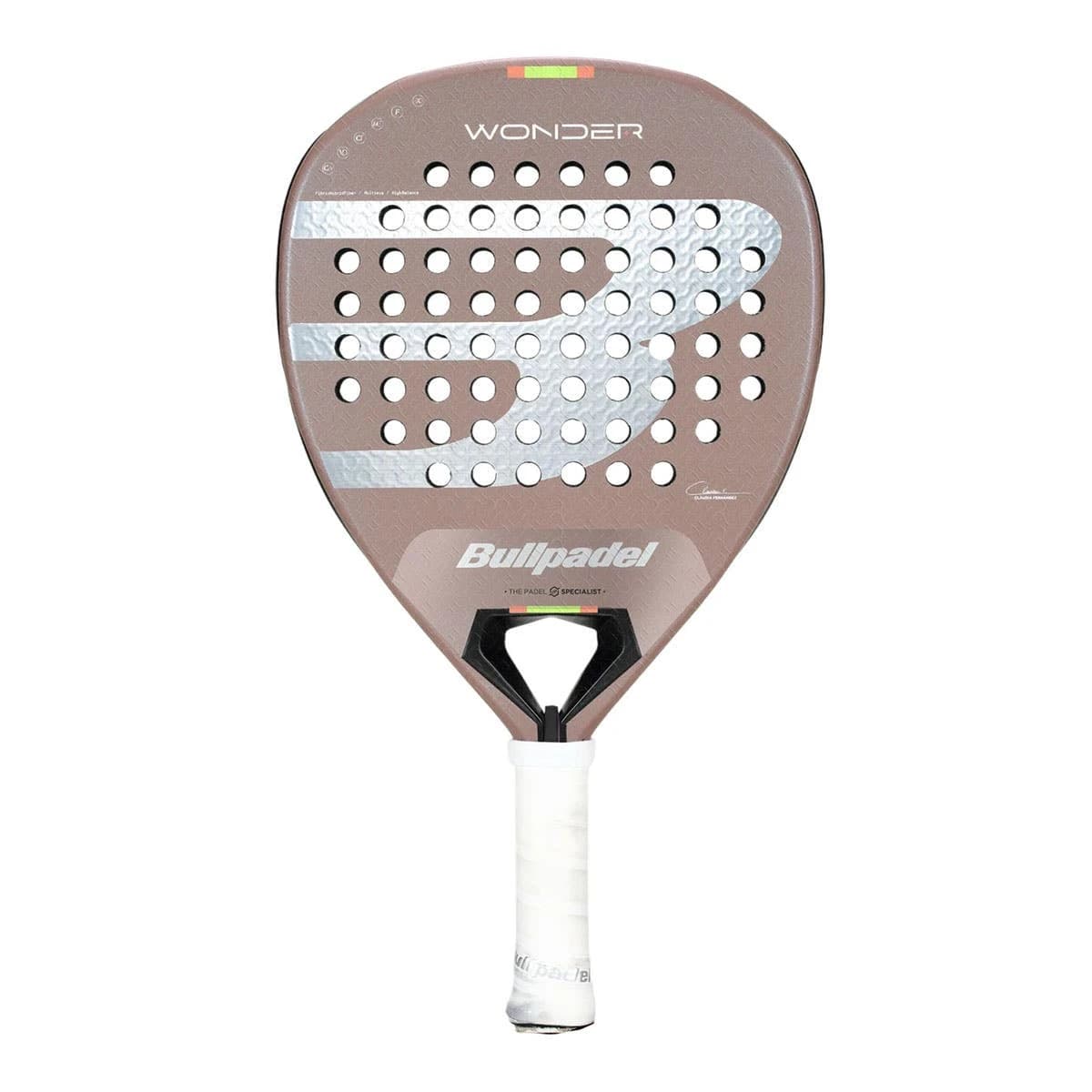Bullpadel Wonder Woman padel racket — hybrid shape