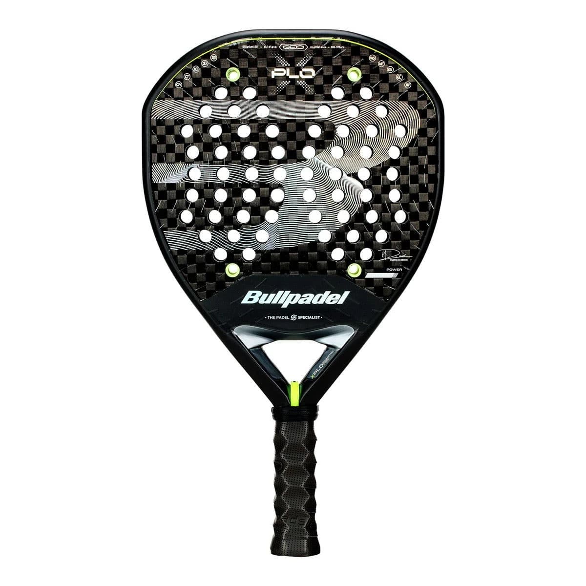 Bullpadel Xplo 26 padel racket — teardrop shape