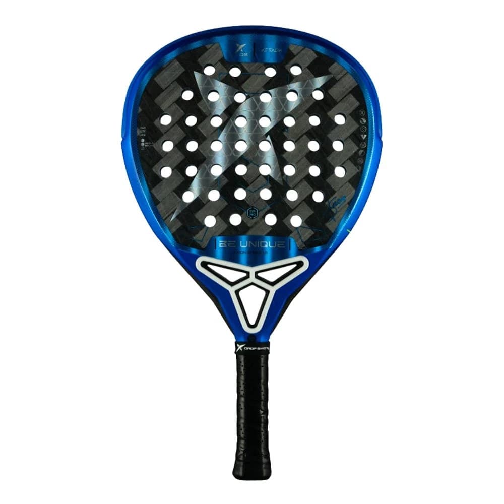 Drop Shot Axion Attack 1 0 padel racket — teardrop shape