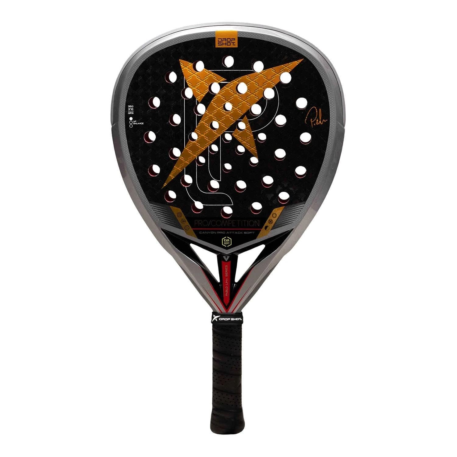 Drop Shot Canyon Pro Attack Soft padel racket — diamond shape