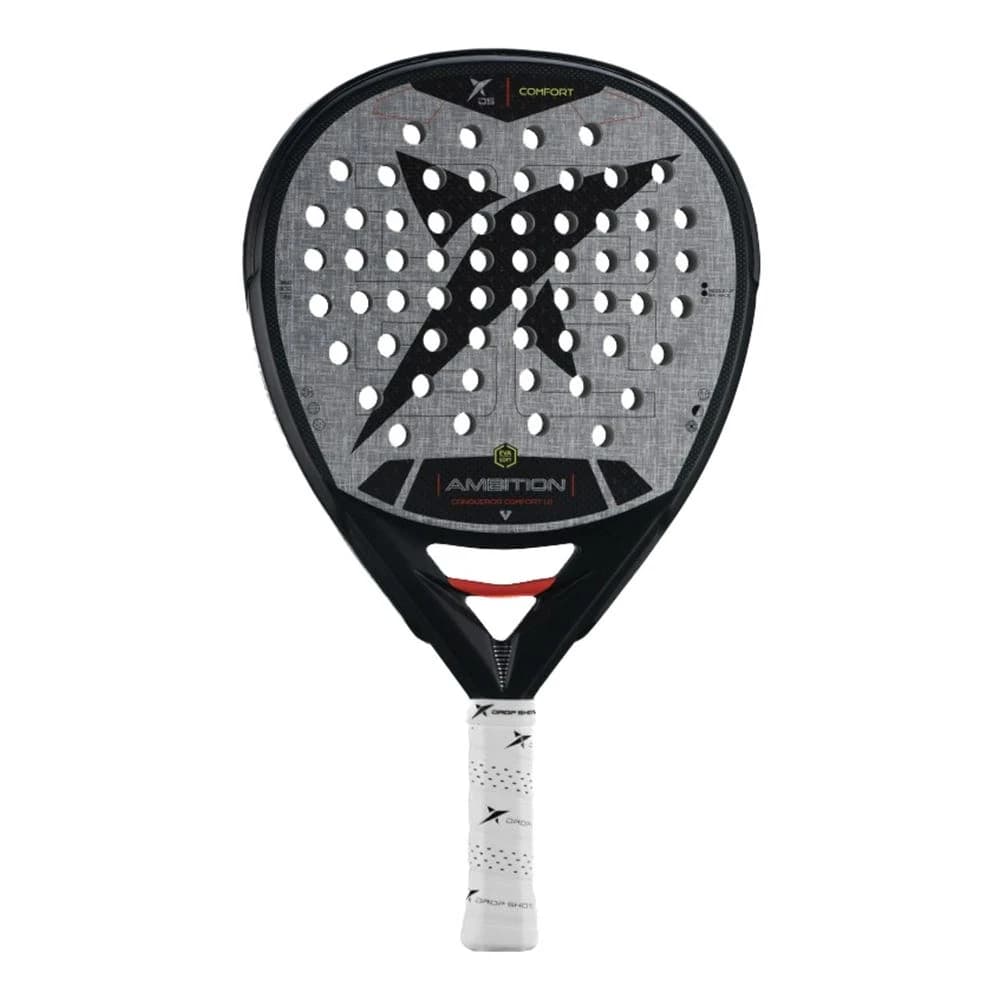 Drop Shot Conqueror Confort 1 0 padel racket — teardrop shape
