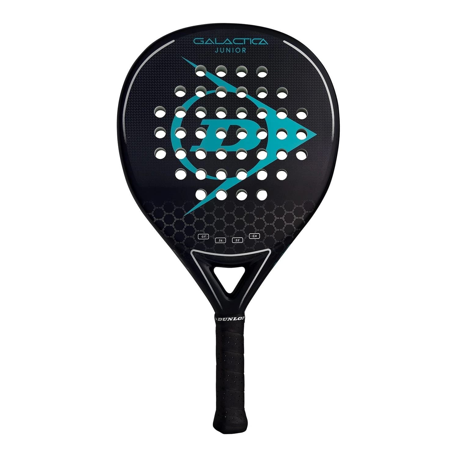 Dunlop Galactica Junior padel racket — round shape