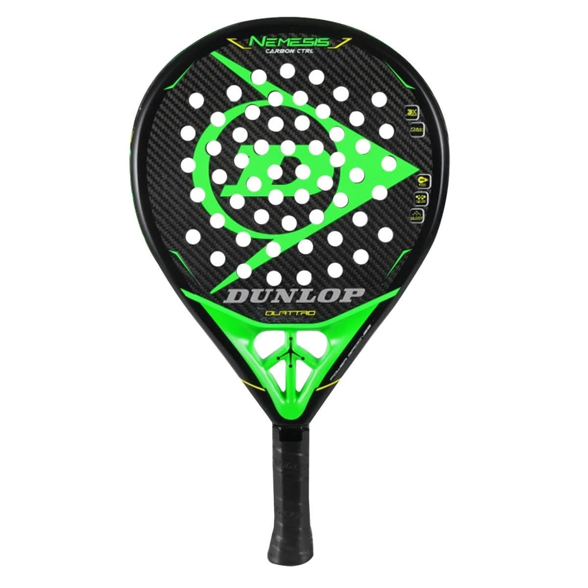 Dunlop Nemesis Carbon Control padel racket — round shape
