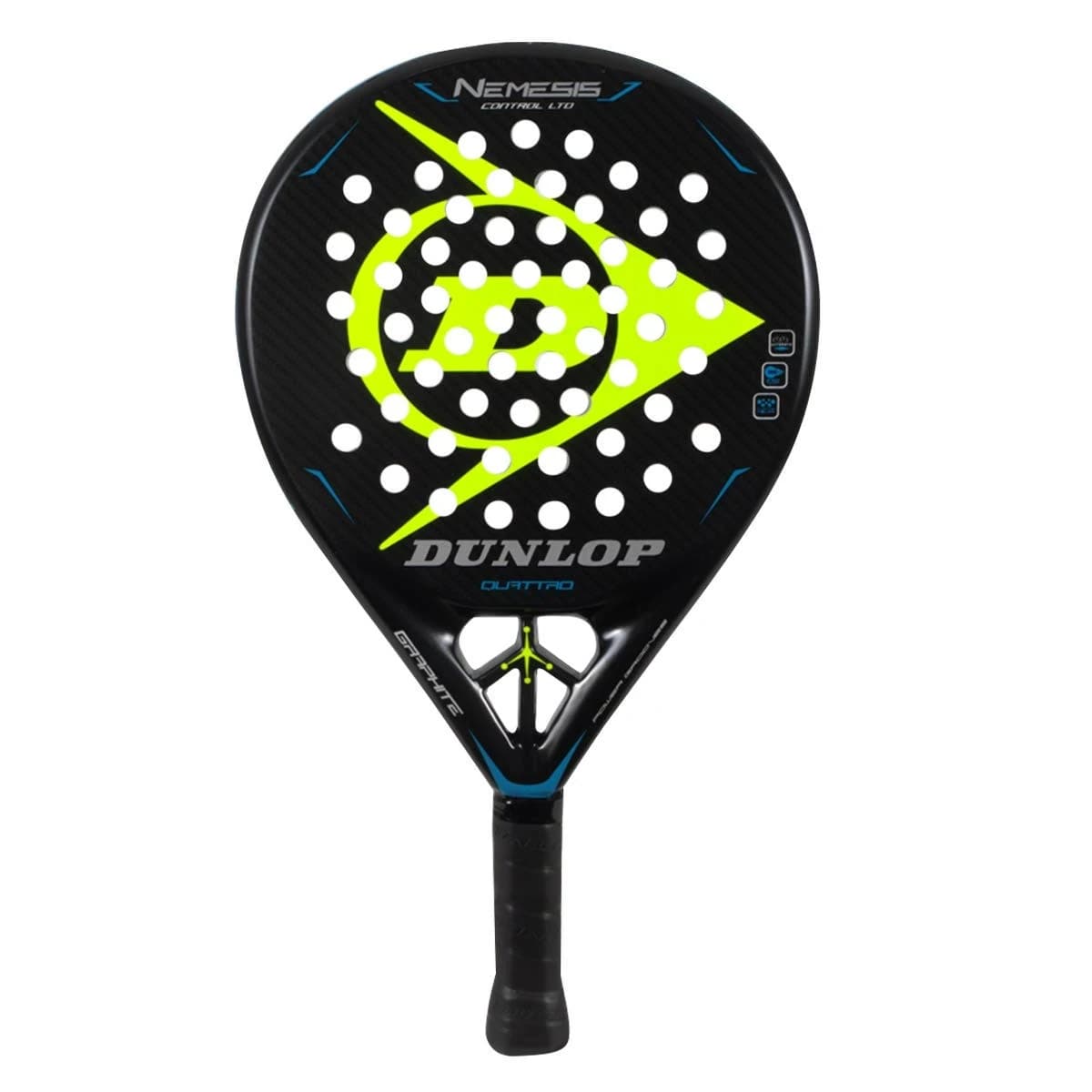 Dunlop Nemesis Control padel racket — round shape