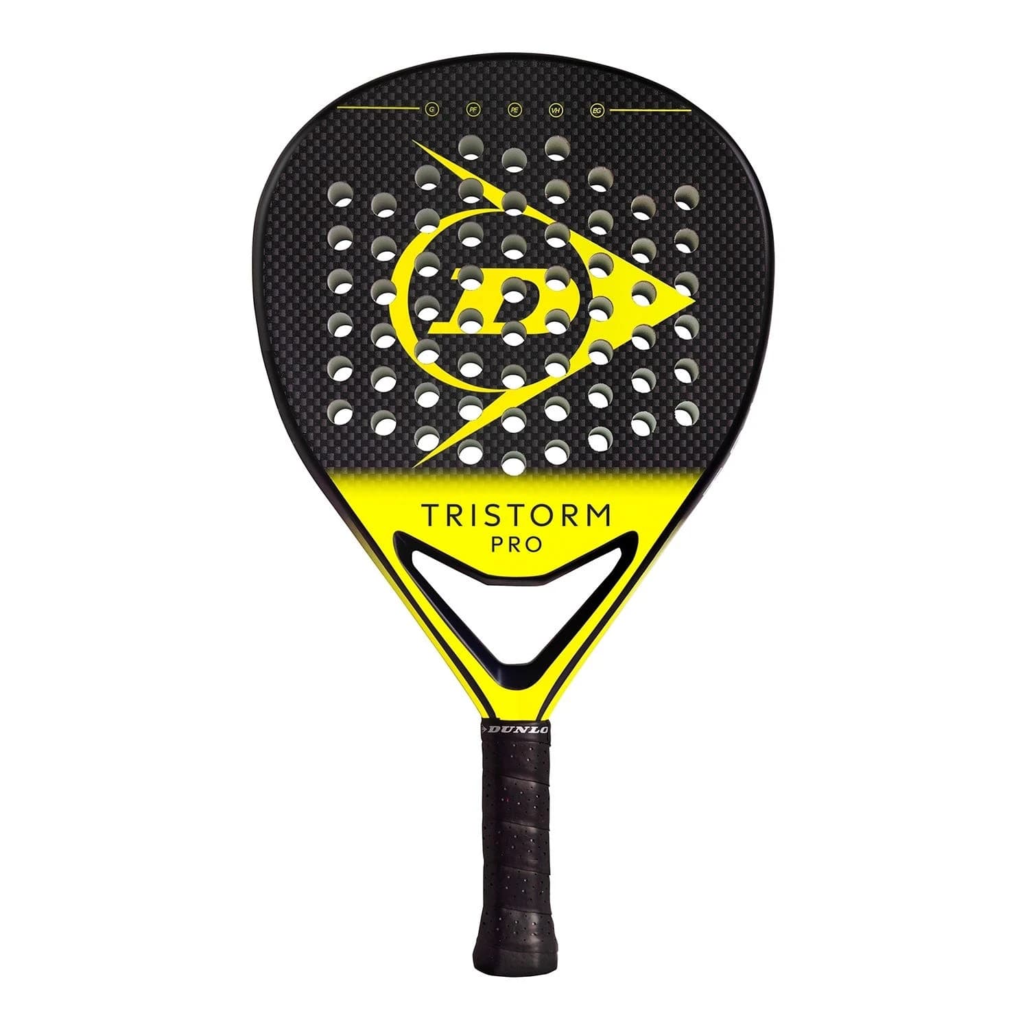 Dunlop Tristorm Pro padel racket — teardrop shape