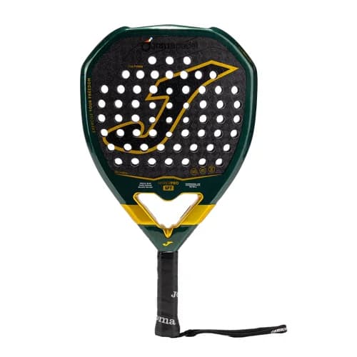 Joma Hyper Pro SFT Green/Black padel racket — round shape