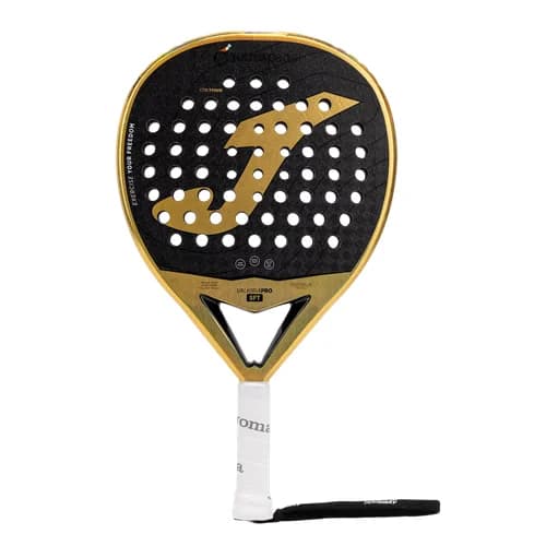 Joma Valkiria Pro SFT Black padel racket — round shape