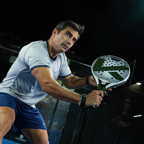 Kombat Krakatoa 2026 By Manu Martin padel racket — round shape