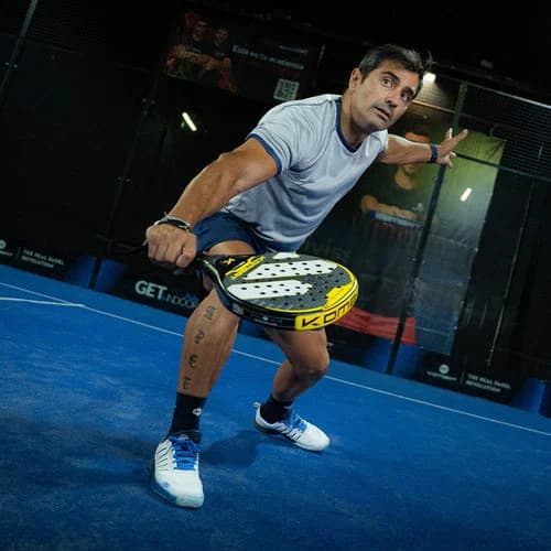 Kombat Osorno 2026 By Manu Martin padel racket — round shape