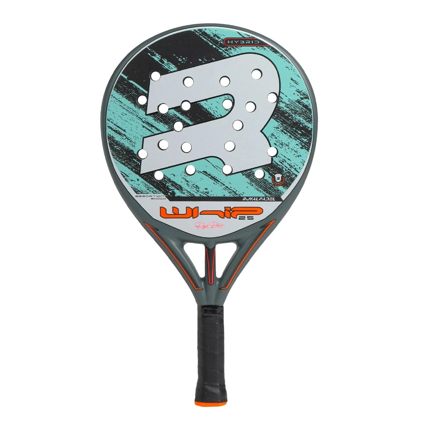 Royal Padel Whip Hybrid padel racket — teardrop shape