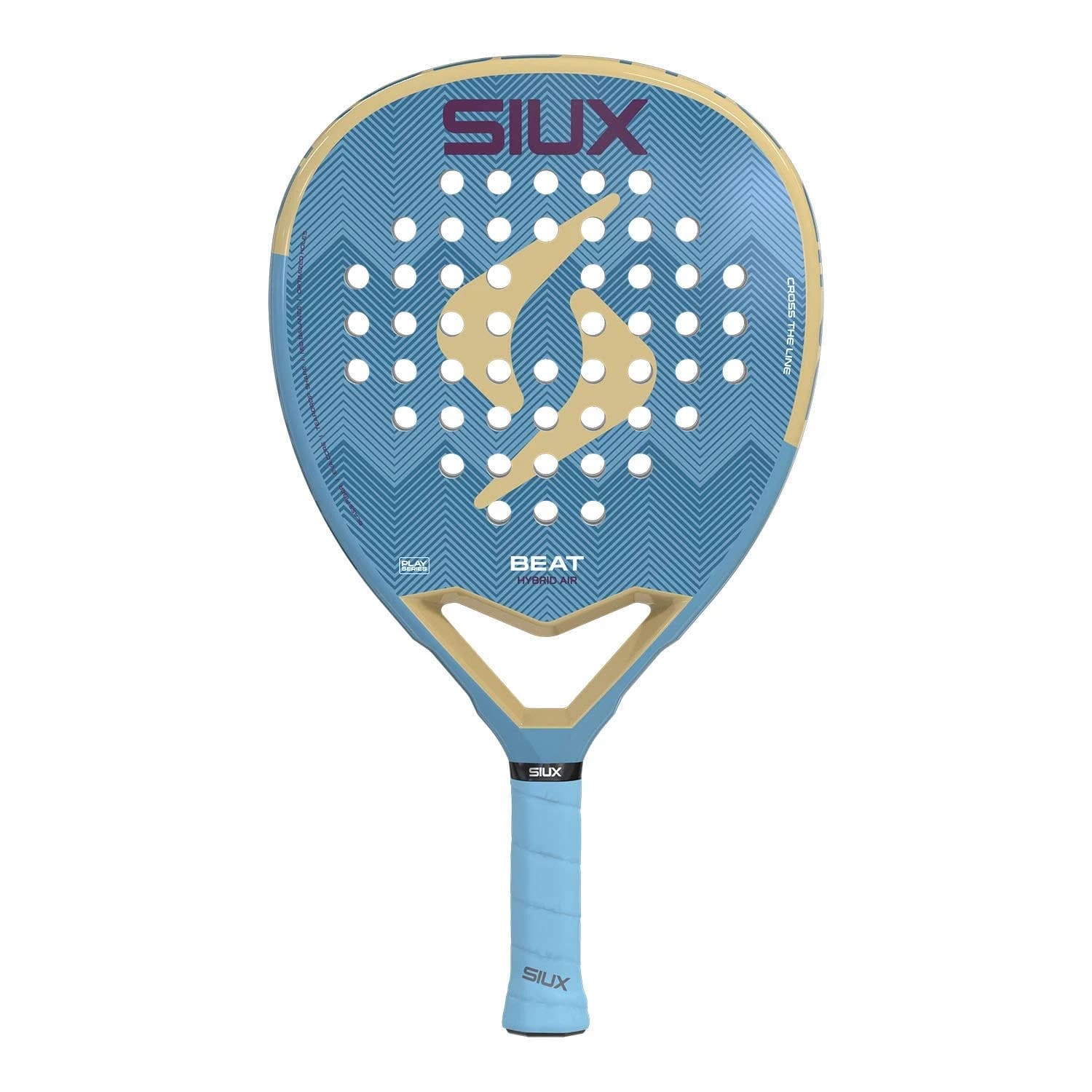 Siux Beat Hybrid 3 Air padel racket — hybrid shape