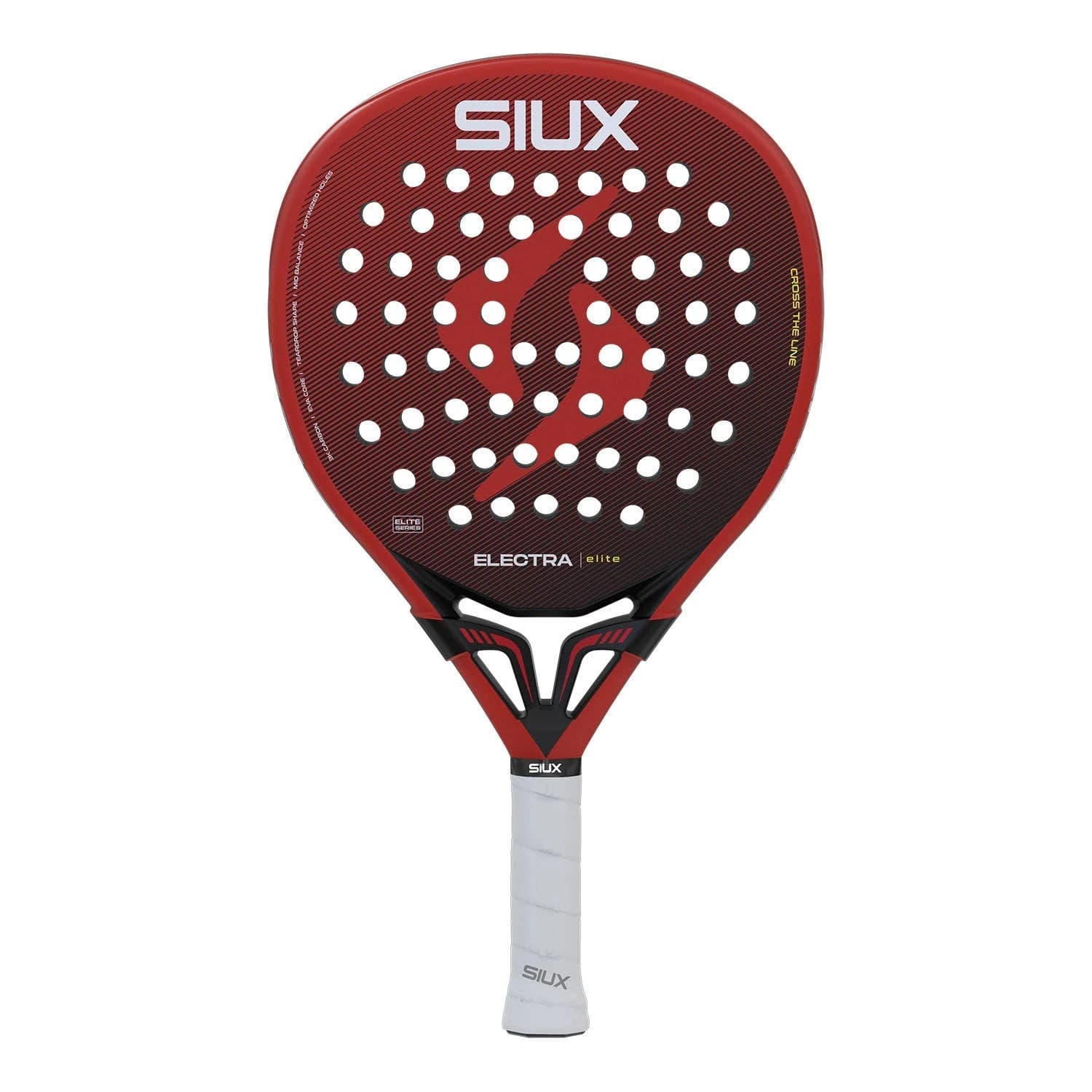 Siux Electra Elite 6 padel racket — teardrop shape