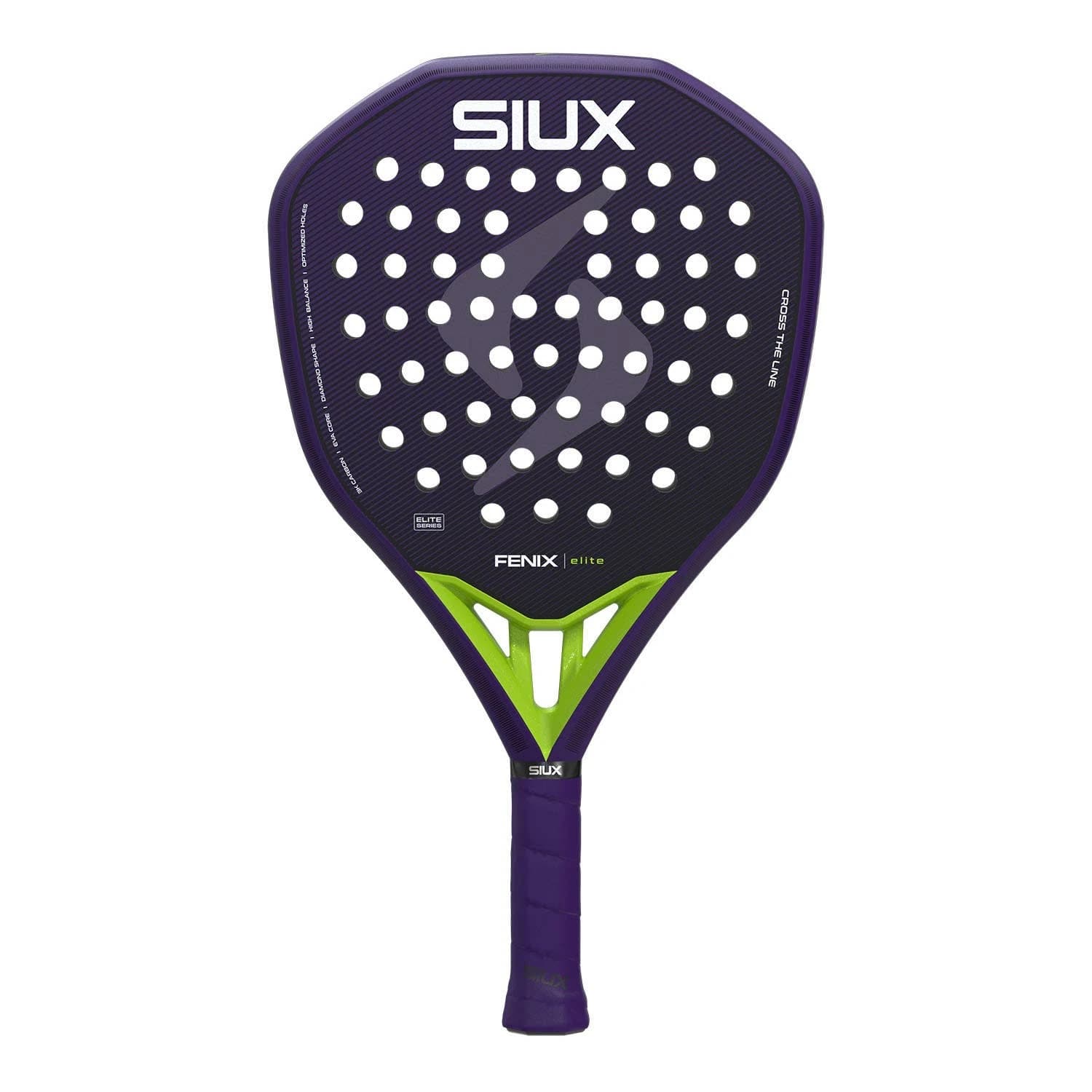 Siux Fenix Elite 6 padel racket — diamond shape