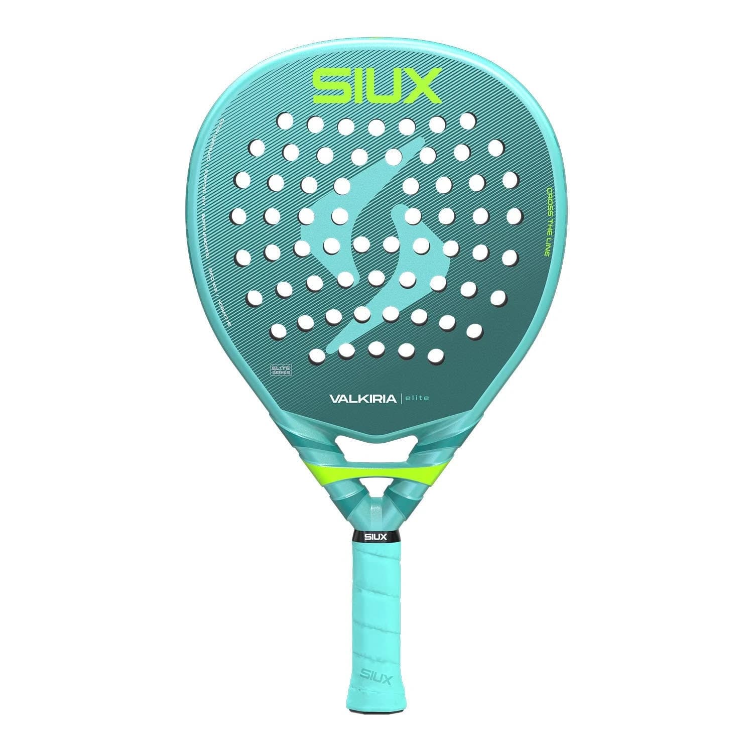 Siux Valkiria Elite 2 padel racket — teardrop shape