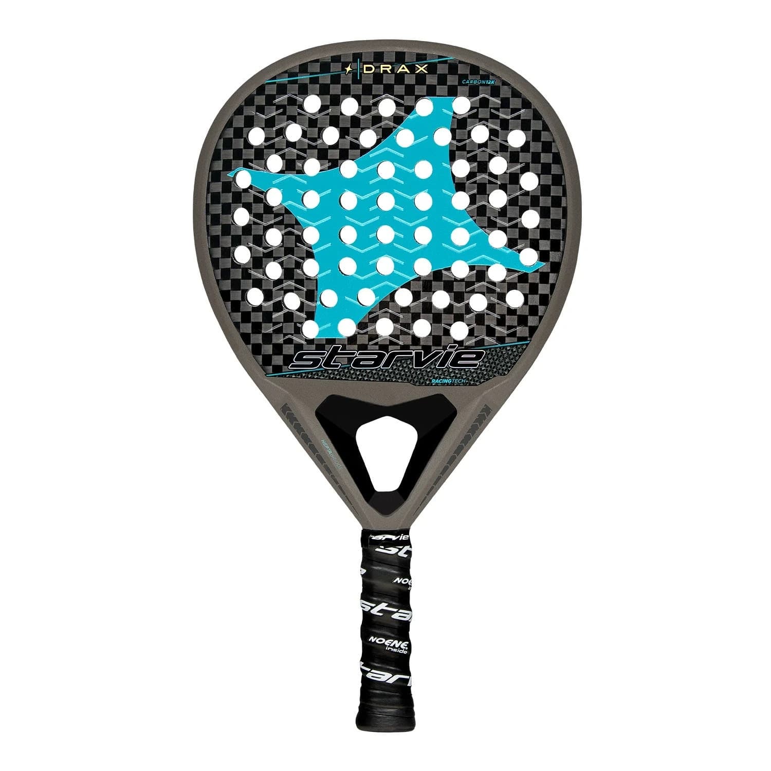 Starvie Drax padel racket — teardrop shape