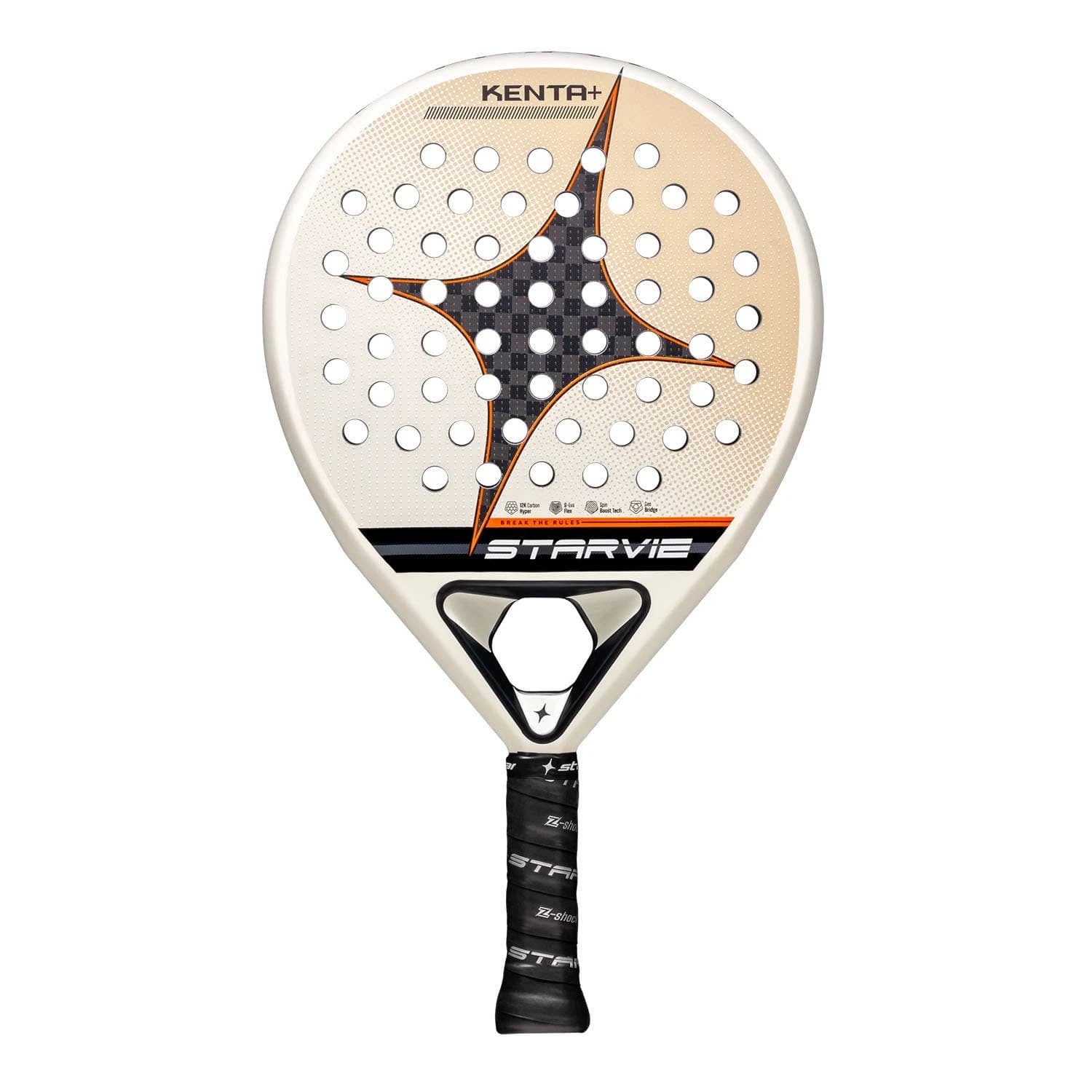 Starvie Kenta padel racket — round shape