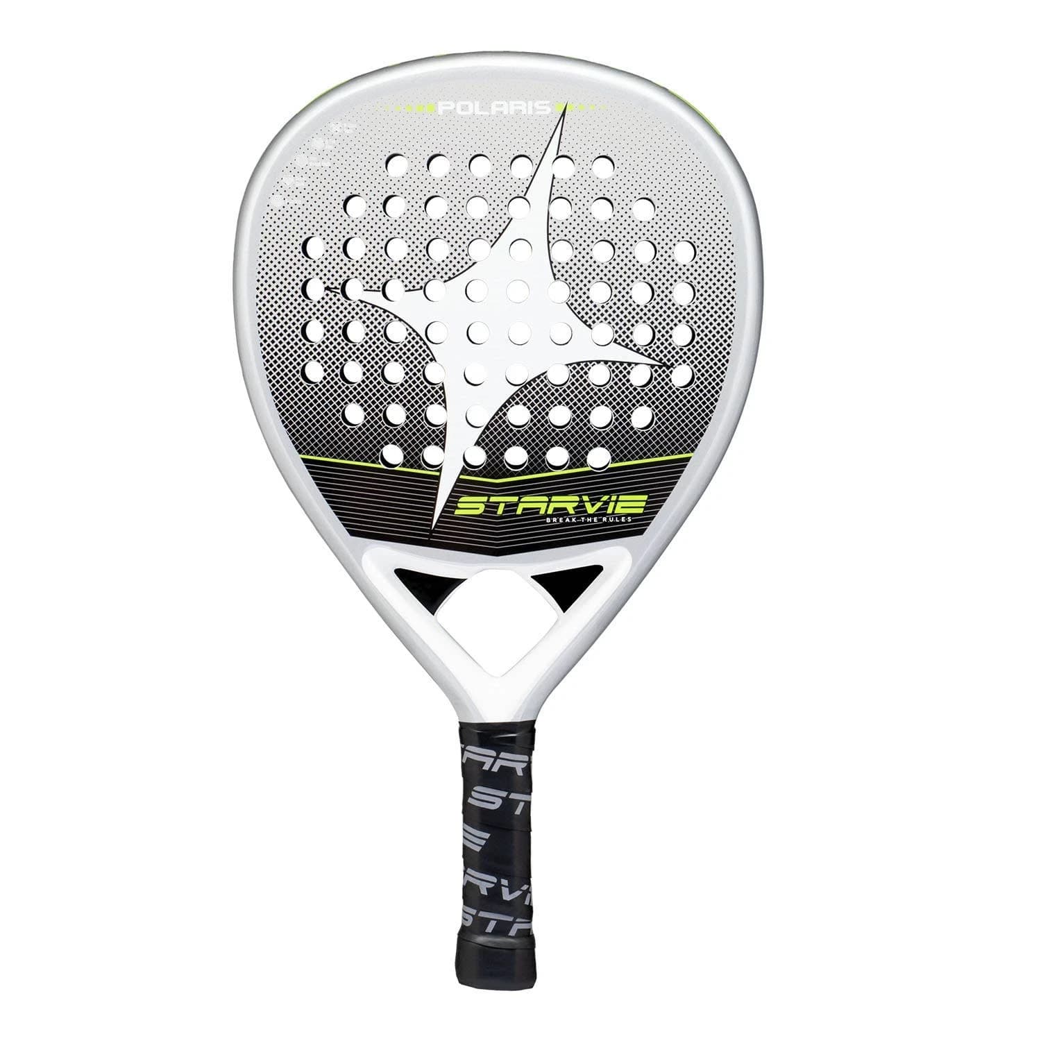 Starvie Polaris padel racket — hybrid shape