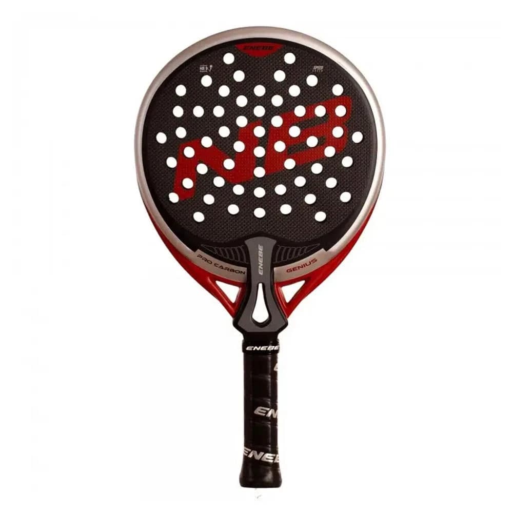 Enebe Genius padel racket — round shape