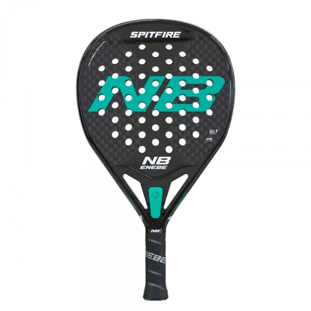 Enebe Spitfire 12K padel racket — teardrop shape