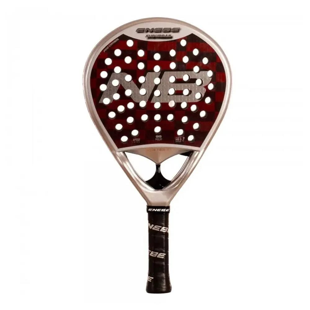 Enebe Suburban 12K padel racket — hybrid shape
