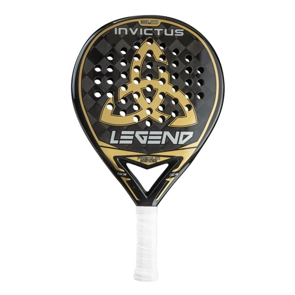 Legend Invictus 3.0 padel racket — round shape
