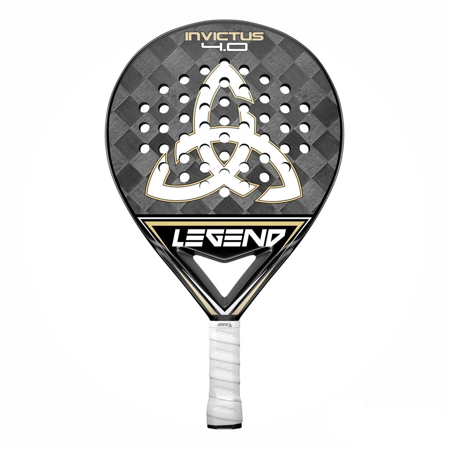 Legend Invictus 4 0 padel racket — round shape