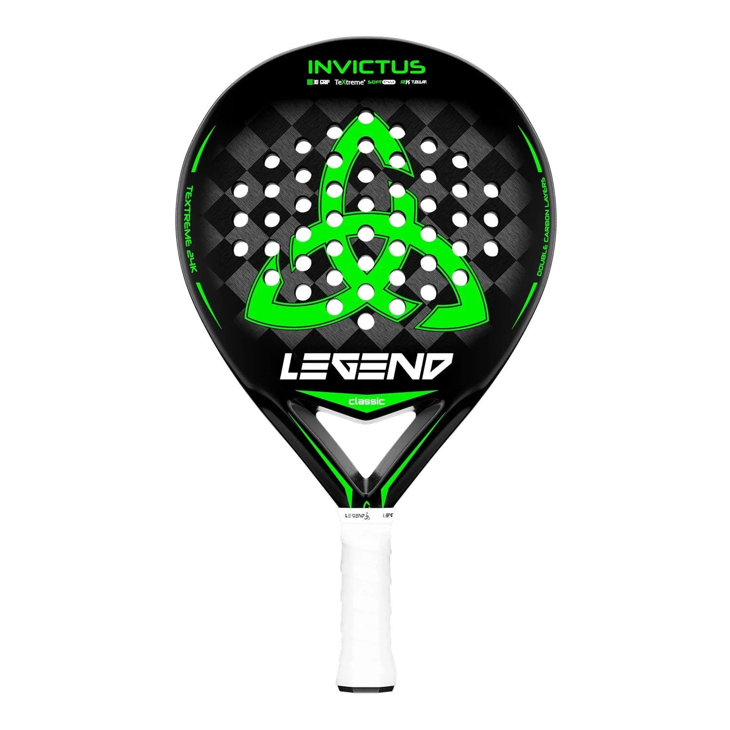 Legend Invictus Classic padel racket — round shape