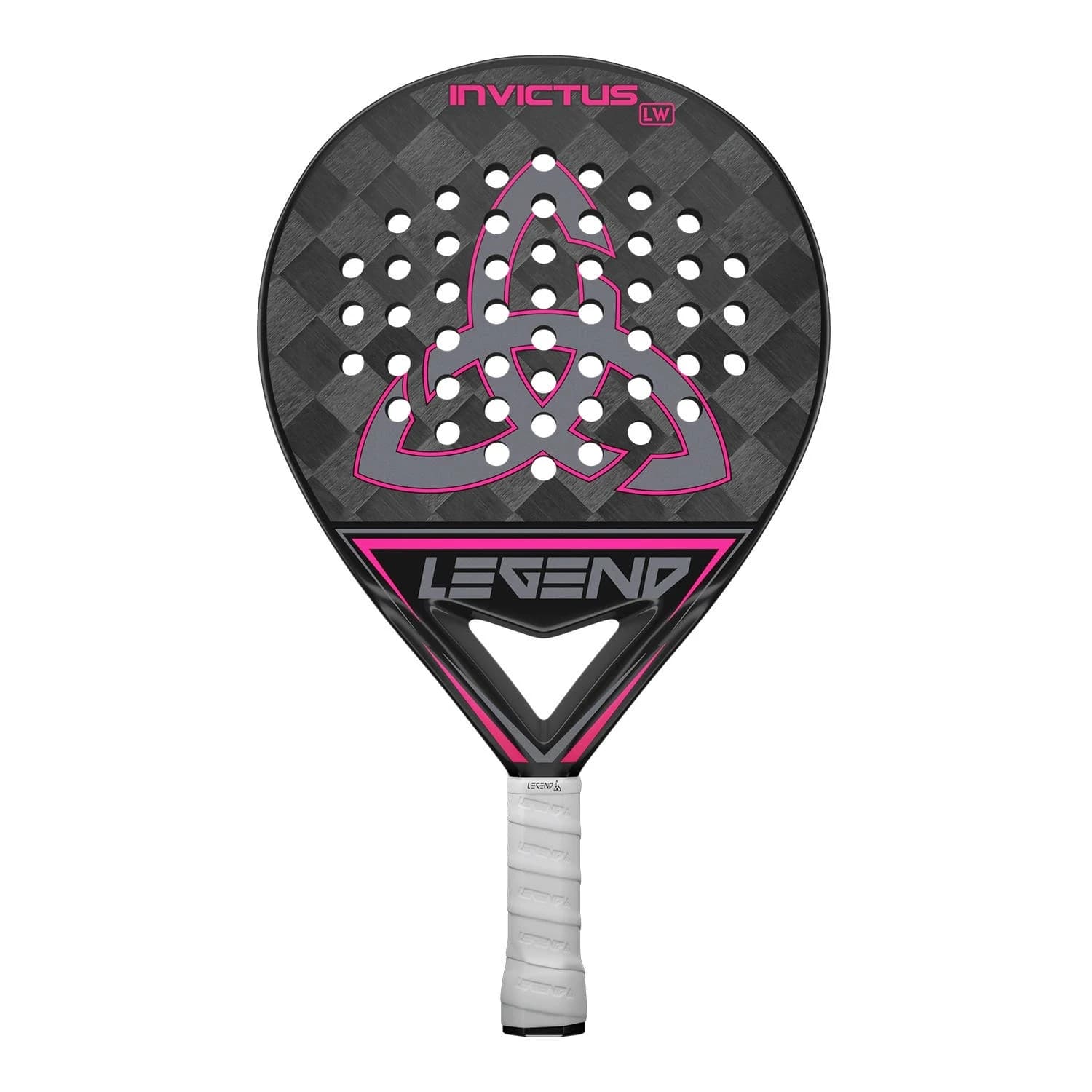Legend Invictus Lw padel racket — teardrop shape