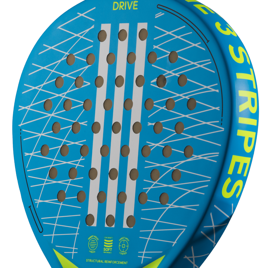 The Adidas Drive 3.3 is the perfect racket for new padel players