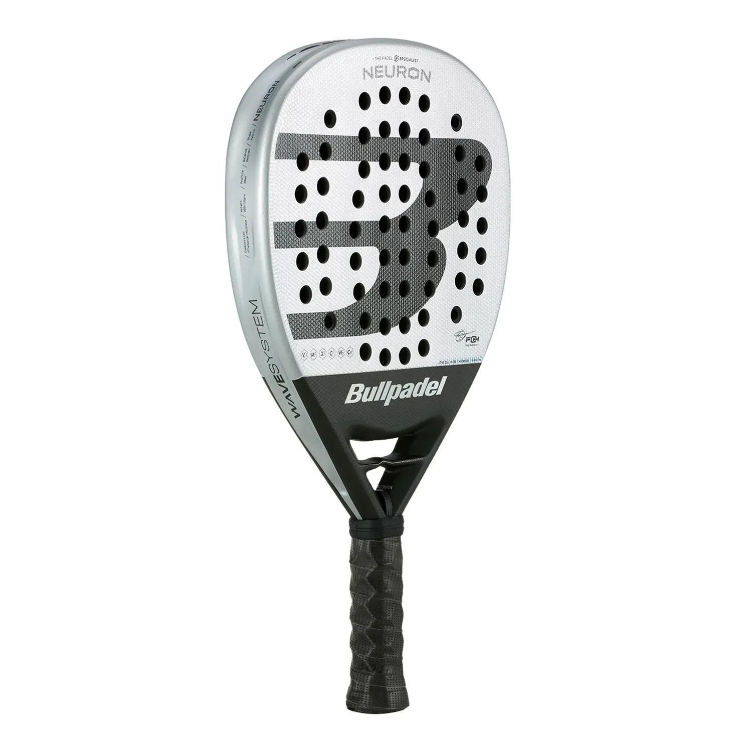 Bullpadel Neuron 25 is the official padel racket of Federico "Fede" Chingotto