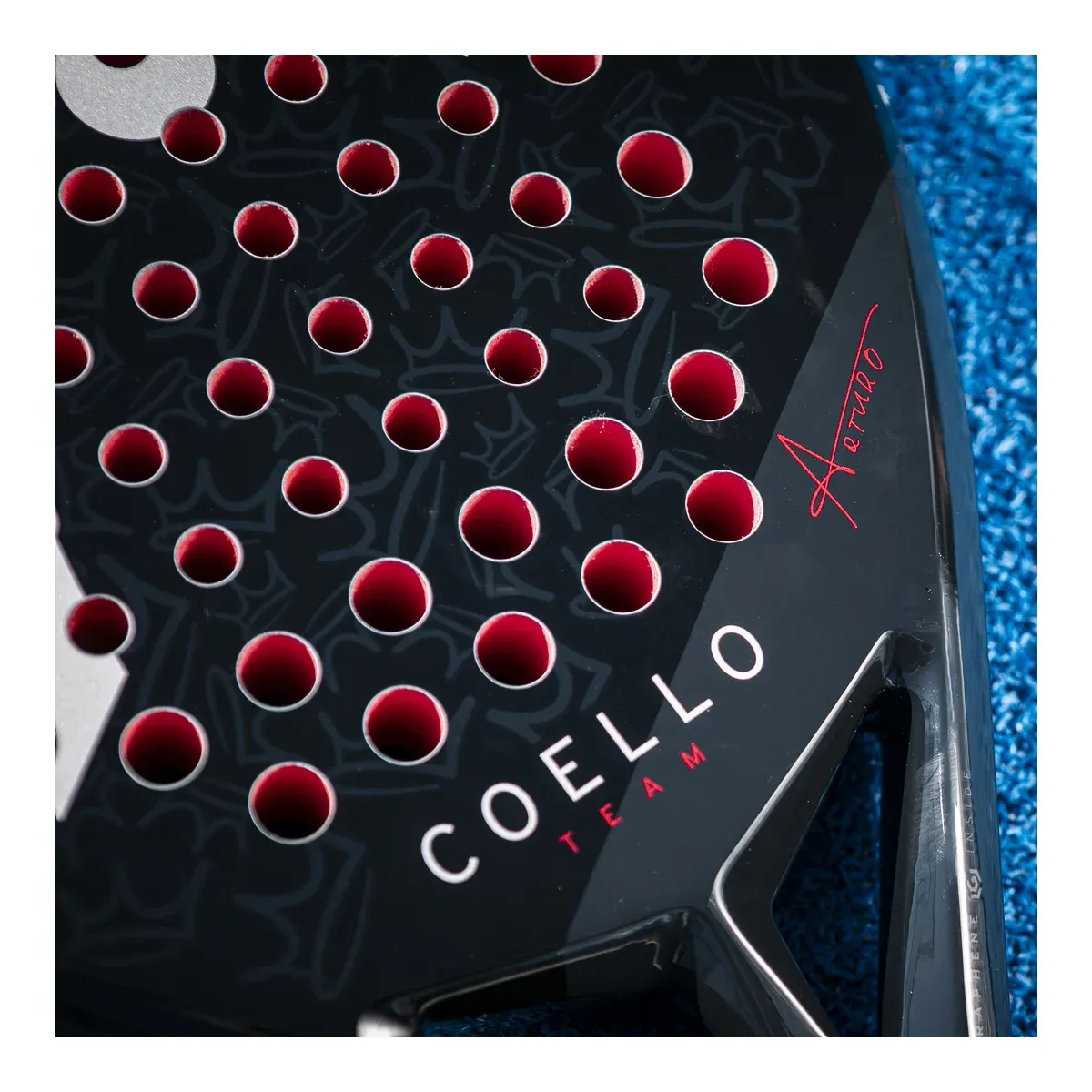 HEAD Coello Team padel racket is great for intermediate players who want elite quality. 