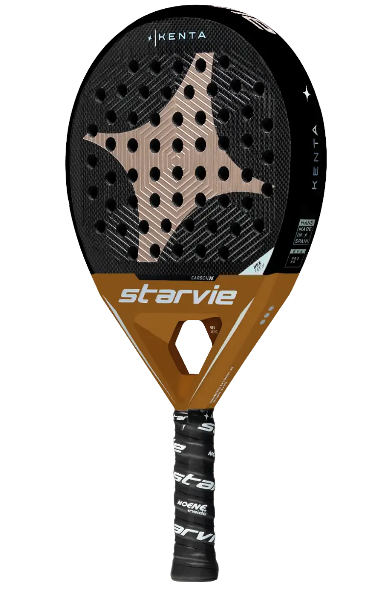 Starvie Kenta Pro 2025 is a perfect advanced padel racket for spin and control players