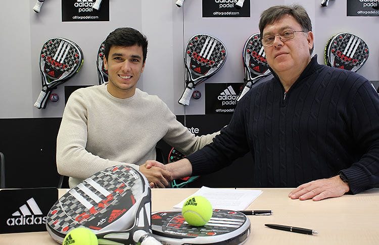 Ale Galán signs for Adidas in 2018