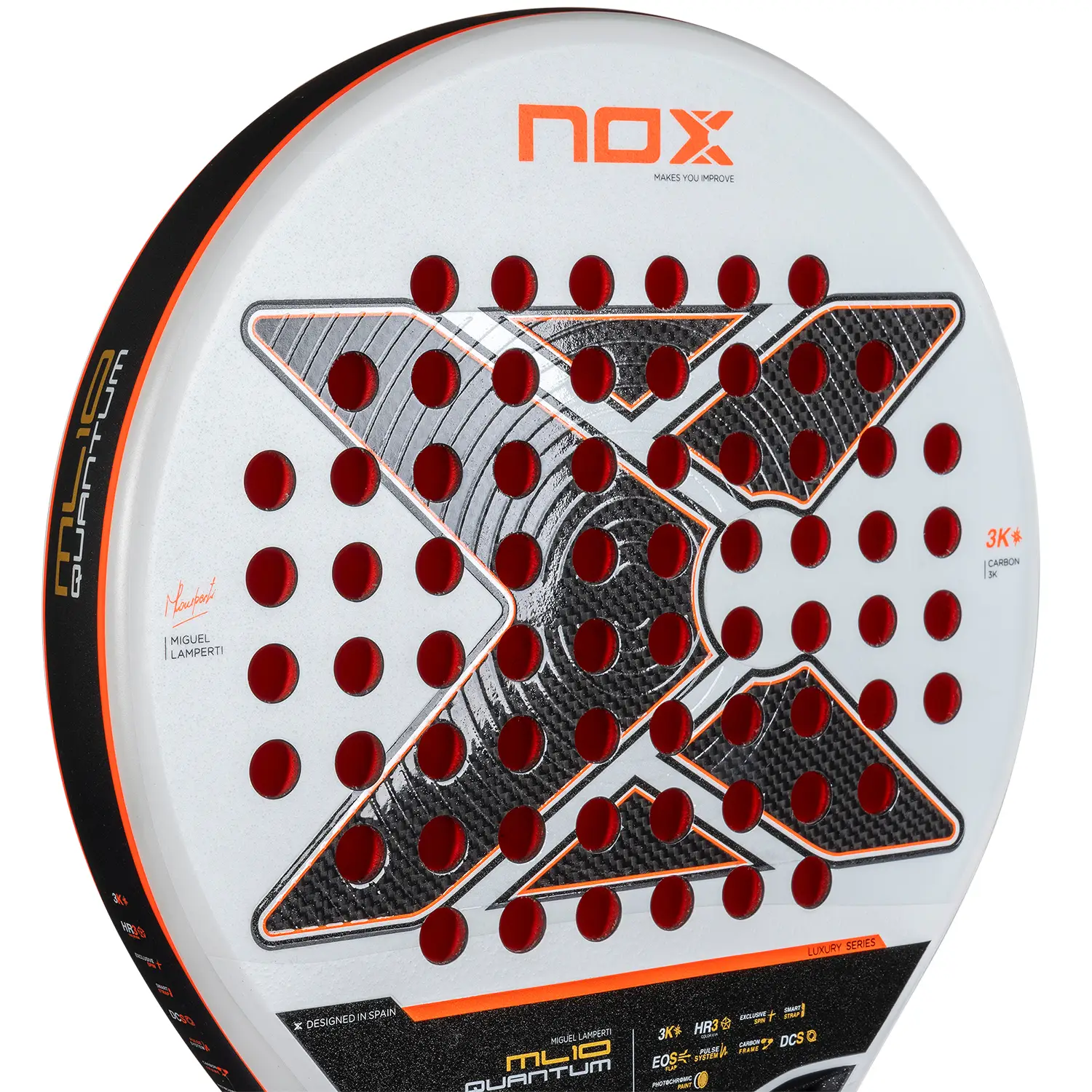 NOX ML10 Quantum 3K by Miguel Lamperti 2025 padel racket review