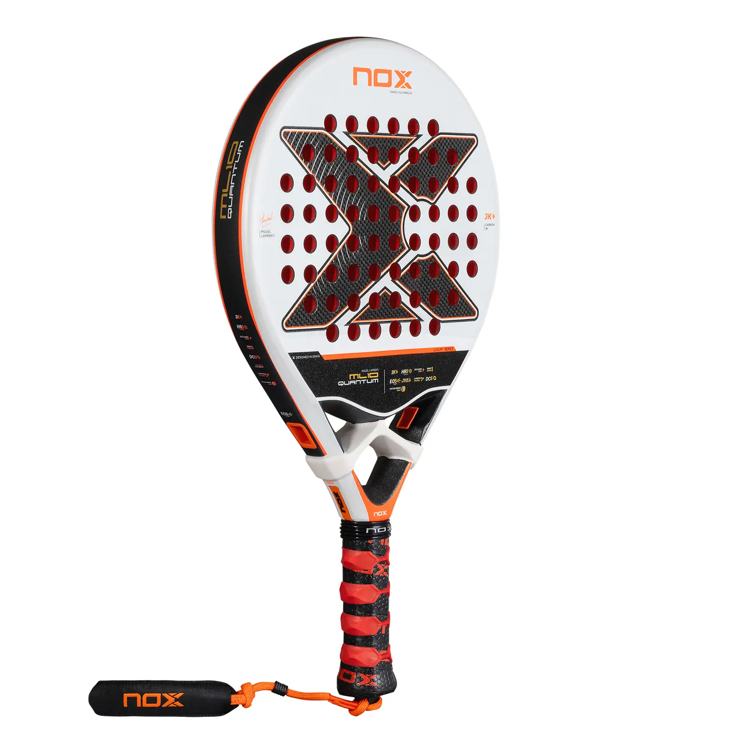 NOX ML10 Quantum 3K by Miguel Lamperti 2025 padel racket