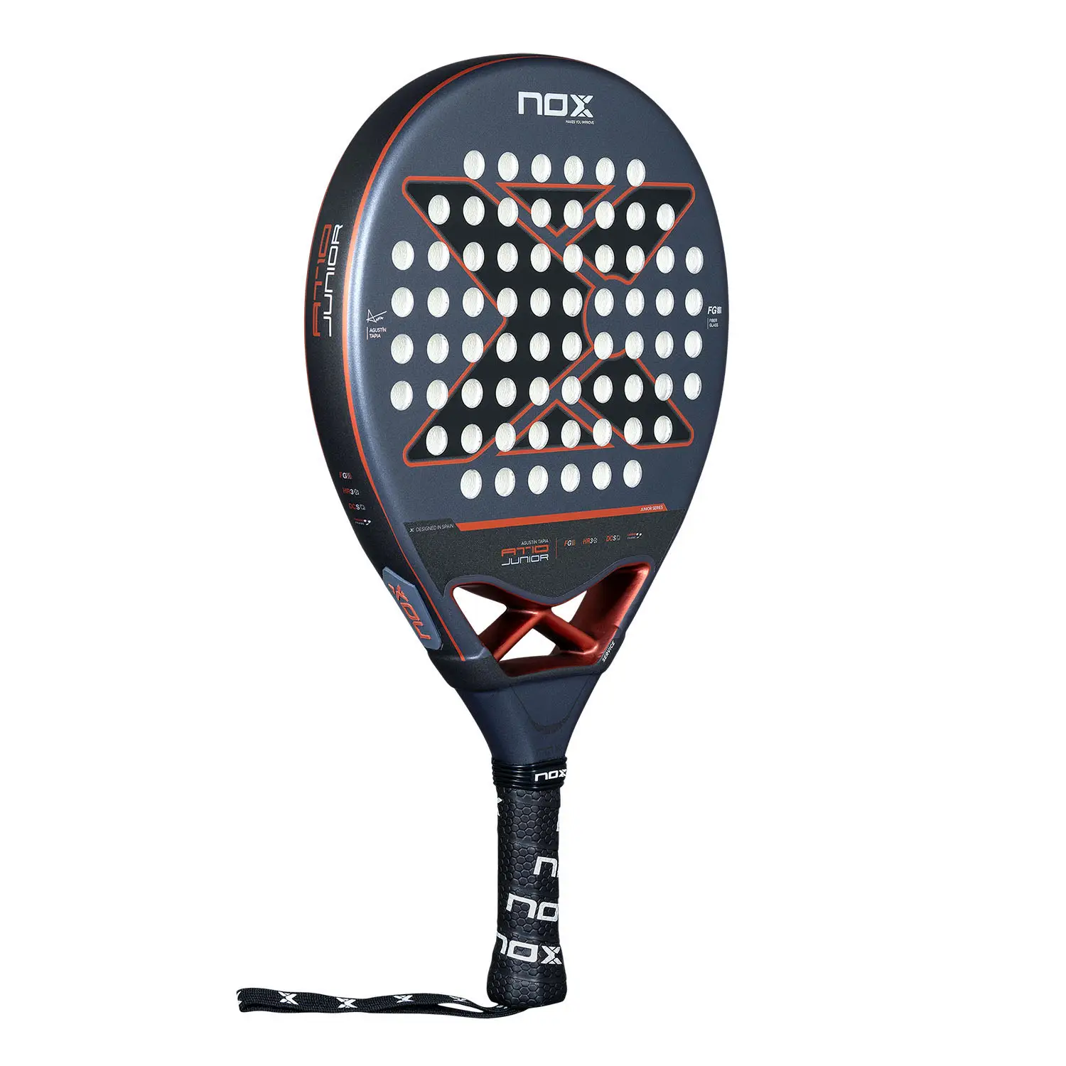 NOX AT10 GENIUS JR by AGUSTÍN TAPIA 2025 - Best NOX Padel Rackets of 2025