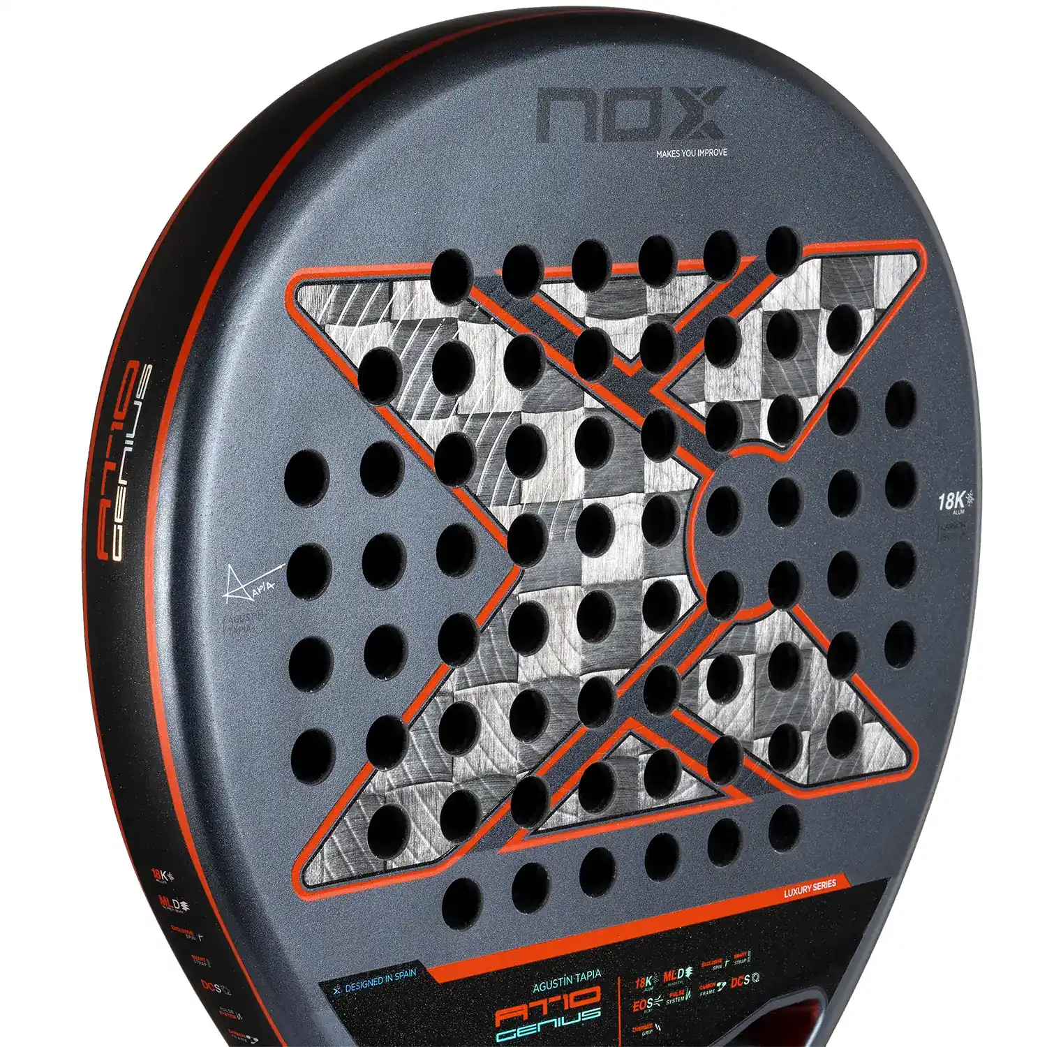 NOX AT10 Genius 18K Alum 2025 - Best padel brands of 2025