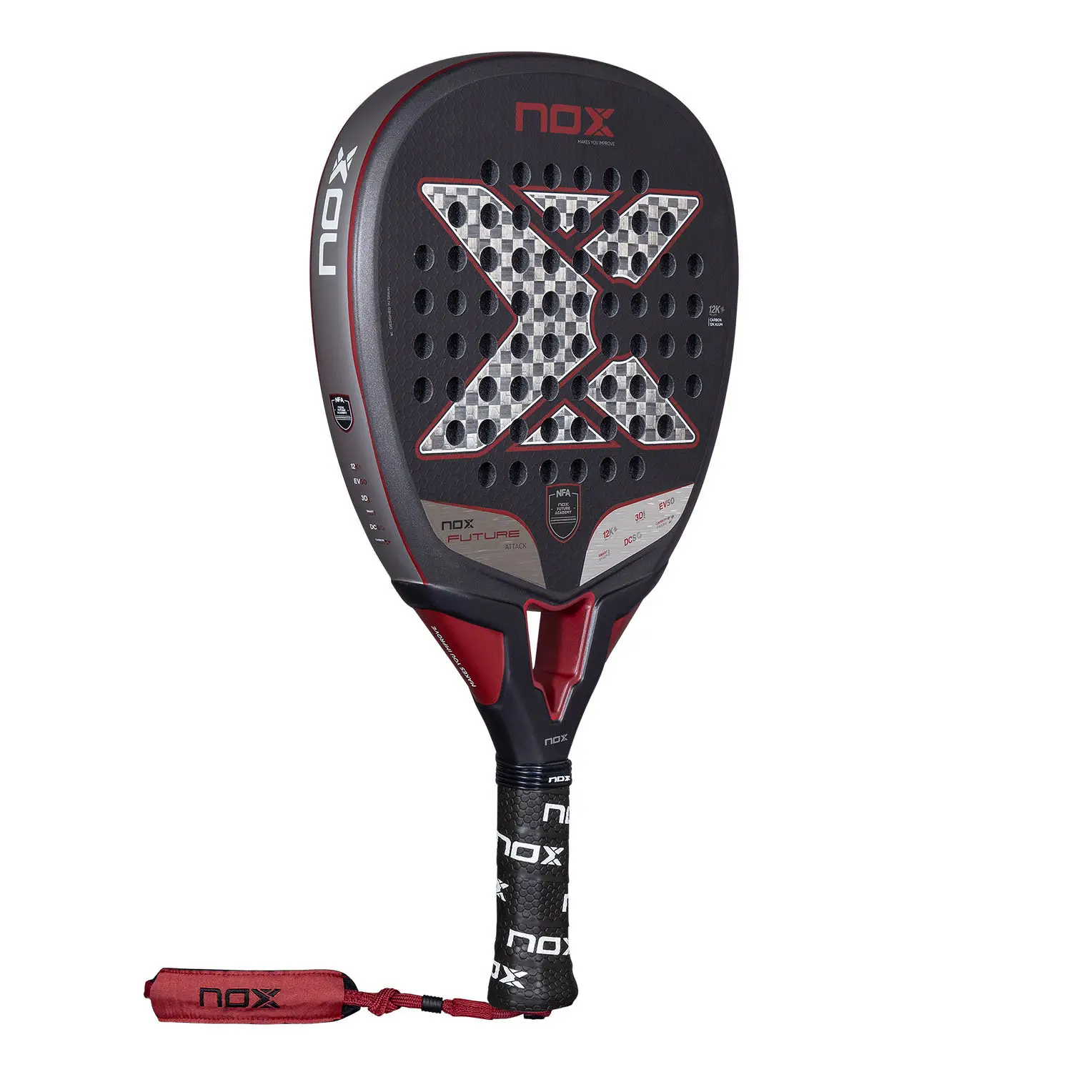 NOX FUTURE Attack 12K Alum 2025 - Best NOX Padel Rackets 2025