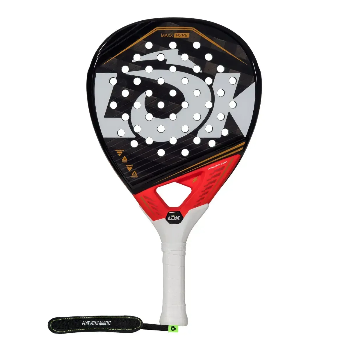 LOK Maxx Hype 2024 - Best diamond padel rackets of 2025